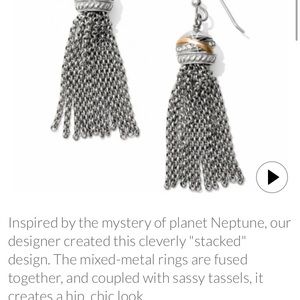 Brighton Neptune’s Rings Tassel Earrings